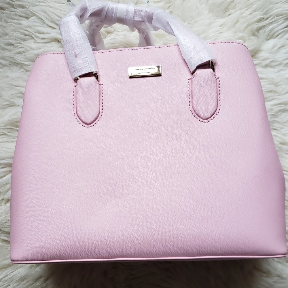 Kate Spade Laurel Way Evangelie Rosejade Satchel NWT